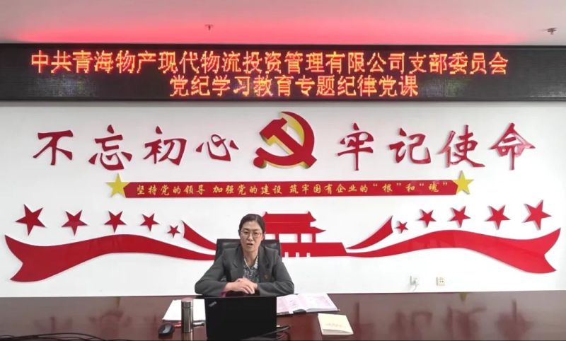 嚴明紀律作風 永葆政治本色&mdash;&mdash;集團黨委書記、董事長劉玲同志講授專題紀律黨課