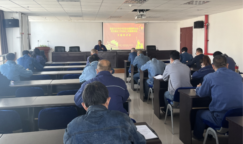 強(qiáng)根鑄魂顯擔(dān)當(dāng) 黨建引領(lǐng)促發(fā)展&mdash;&mdash;物產(chǎn)工投公司召開(kāi)重溫習(xí)近平總書(shū)記在全國(guó)國(guó)有企業(yè)黨的建設(shè)工作會(huì)議上的重要講話精神專(zhuān)題研討會(huì)