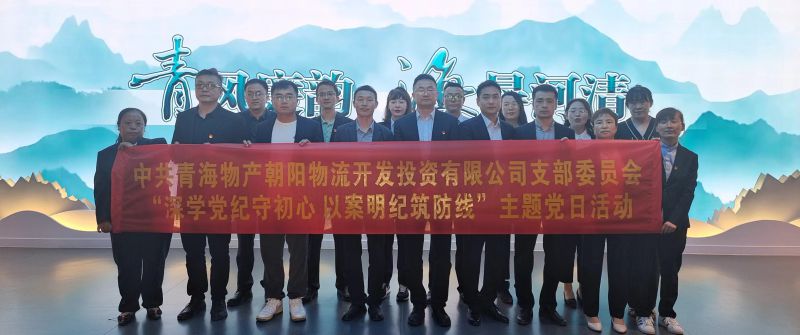 朝物開(kāi)投公司黨支部召開(kāi)&ldquo;深學(xué)黨紀(jì)守初心 以案明紀(jì)筑防線(xiàn)&rdquo;主題黨日活動(dòng)