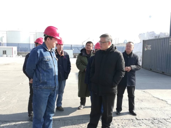 集團(tuán)黨委書記、董事長(zhǎng)王玉輝同志到工投公司考察調(diào)研