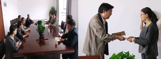 集團(tuán)黨委來(lái)我司慰問困難黨員