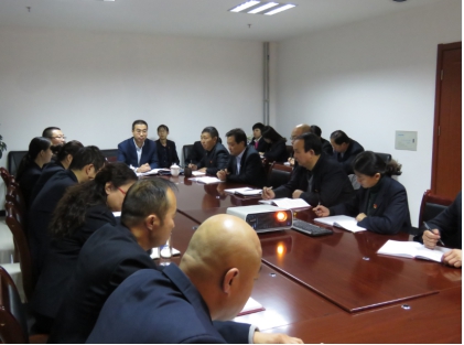 集團黨委成員、紀委書記李志明來我司宣講黨的十九大精神